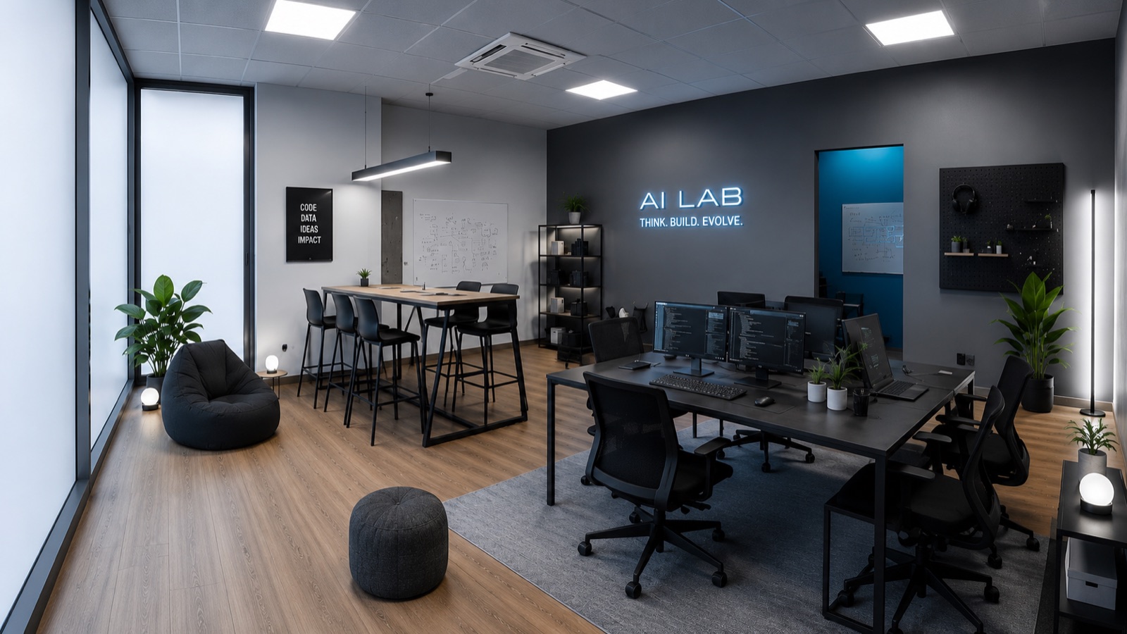 Teledein Lab — χώρος coworking και AI Lab στη Θεσσαλονίκη